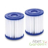 Ut. Szűrőbetét I Bestway 1249l/h 2 db 8x9cm /58093/