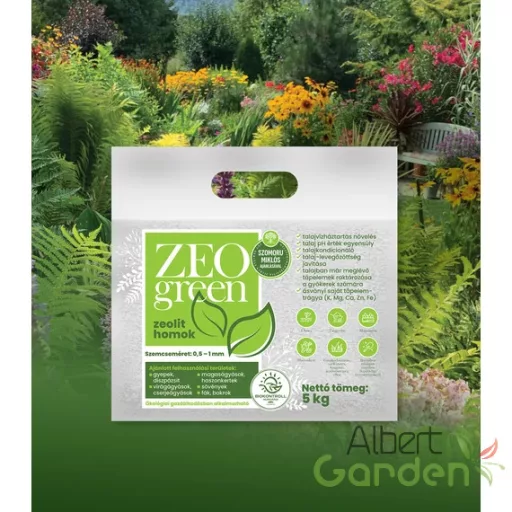 ZEOgreen zeolit homok finom szemcsék közelről