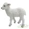 Álló bárány polyresin szobor, M, kültéri és beltéri dekorációs kiegészítő
