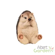   Száját befogó, nem beszél, süni polyresin szobor, C típus, kültéri és beltéri dekorációs kiegészítő