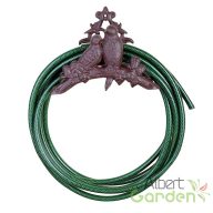 Öntöttvas madaras tömlőtartó, 25 x 19 cm