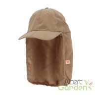 UV ellenálló sapka, nyakvédővel, felnőtteknek