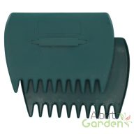   Levélgyűjtő kézi villa újrahasznosított anyagból, 34 x 25 cm