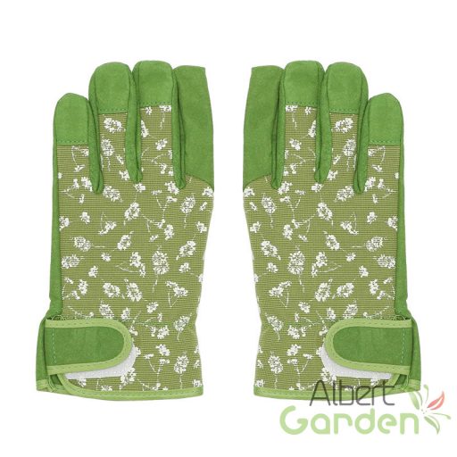 Mintás kerti kesztyű, 22 cm