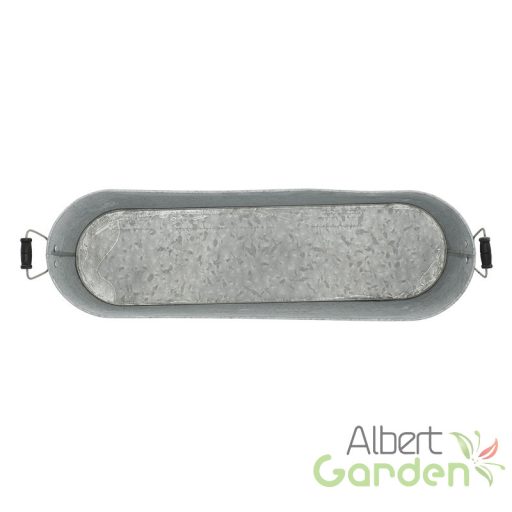 Cink virágláda, 59 x 12 cm