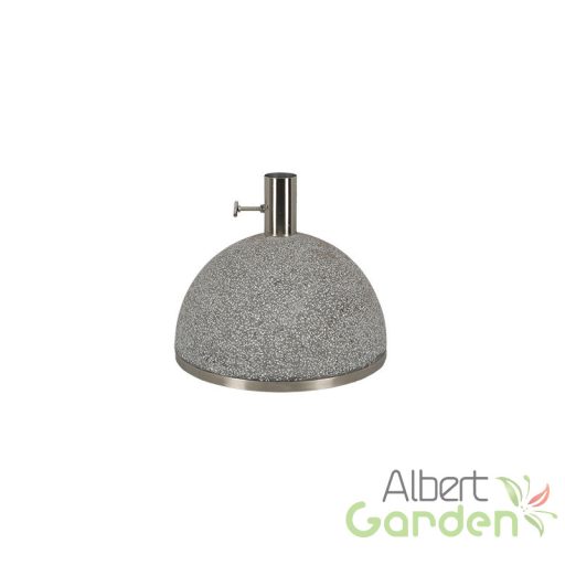 Gránit napernyő talp, világosszürke, 35 cm átmérőjű, 31,5 kg