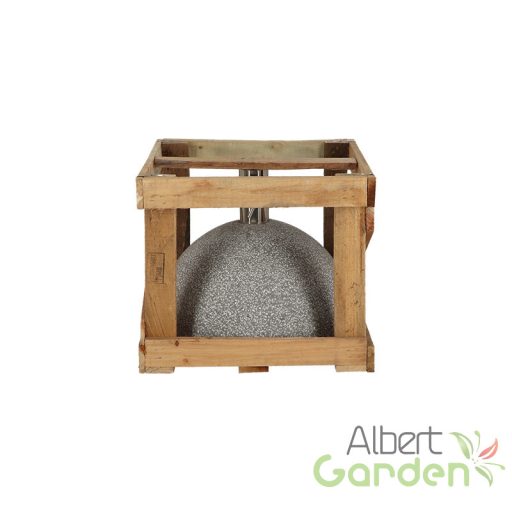 Gránit napernyő talp, világosszürke, 35 cm átmérőjű, 31,5 kg