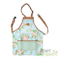 Rózsa mintás kerti kötény