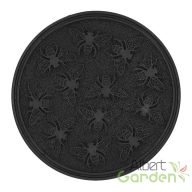 Újrahasznosított gumiból készült lépőkő, méhecskés