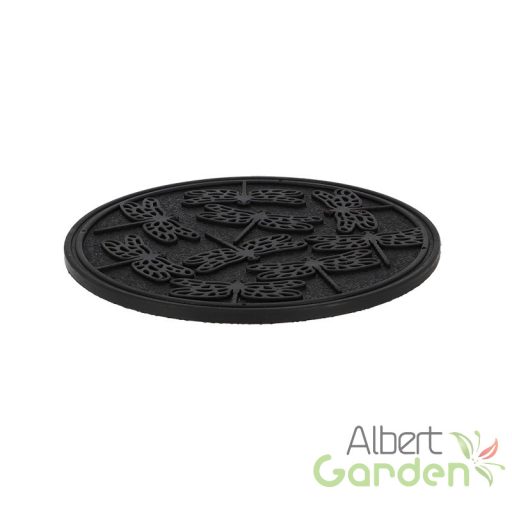 Újrahasznosított gumiból készült lépőkő, szitakötős