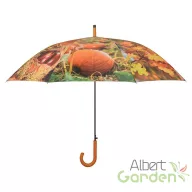 Őszi hangulatú esernyő, 120 cm átmérőjű