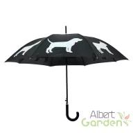Fényvisszaverő kutyás esernyő, 105 cm átmérőjű