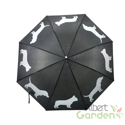 Fényvisszaverő kutyás esernyő, 105 cm átmérőjű