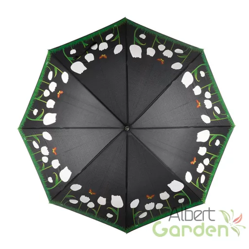 Esőre színváltós tulipános esernyő, 116 cm átmérőjű