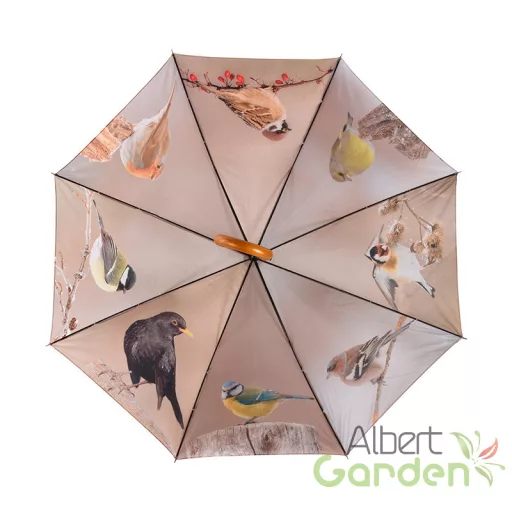 Téli kismadaras esernyő, 120 cm átmérőjű