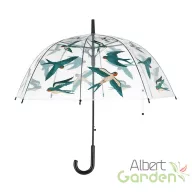 Átlátszó fecskés esernyő
