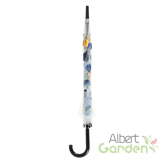 Felhő mintás átlátszó esernyő, 83 cm átmérőjű