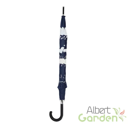 Esőre színváltós felhő mintás esernyő, 116,5 cm átmérőjű