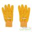 Kerti kesztyű, 23 cm, sárga