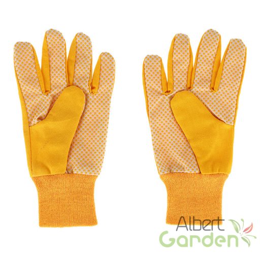 Kerti kesztyű, 23 cm, sárga