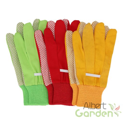 Kerti kesztyű, 23 cm, sárga