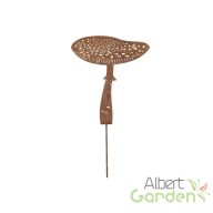   Légyölő galócás lézervágott leszúrható kerti dekoráció, 27 cm