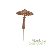   Őzlábgombás lézervágott leszúrható kerti dekoráció, 27 cm