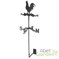 Fém szélkakas, cserélhető talppal, 134 cm